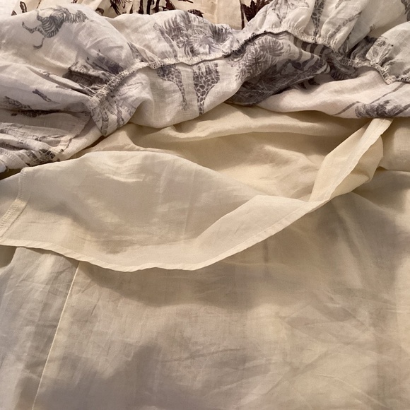 Banana Republic 2 piece set, 100% linen, skirt sz 8, top petite large, WAYFINDER - Picture 10 of 15